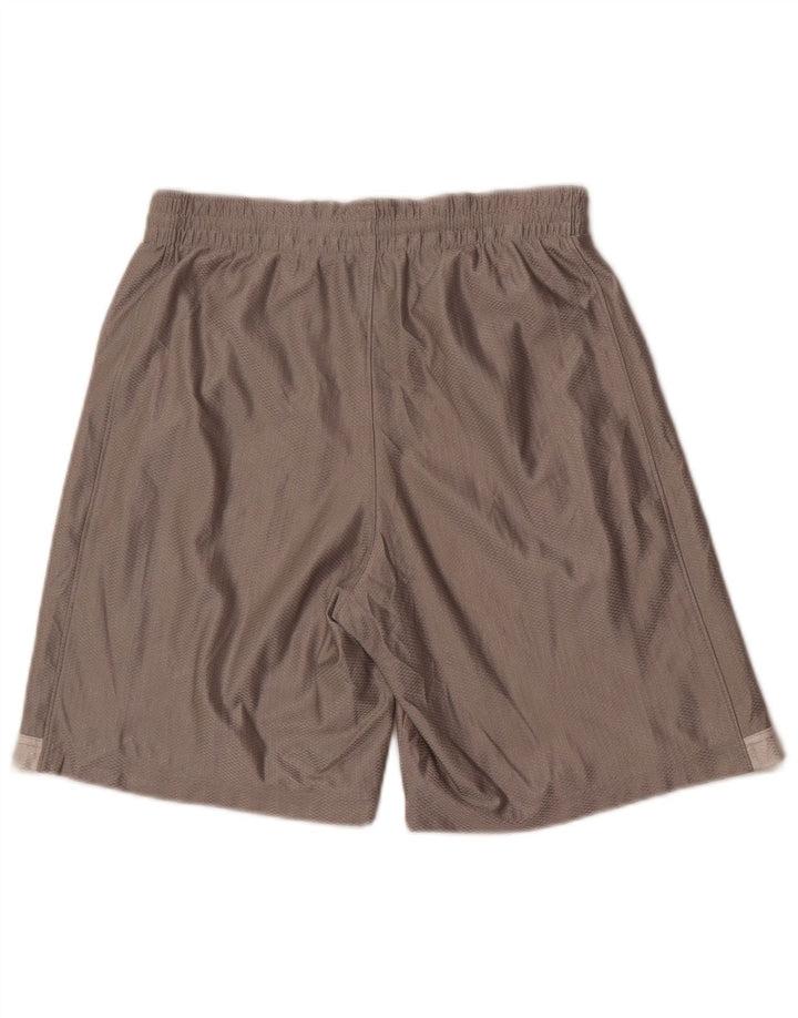 Pantaloncini sportivi Nike da uomo piccoli in poliestere grigio