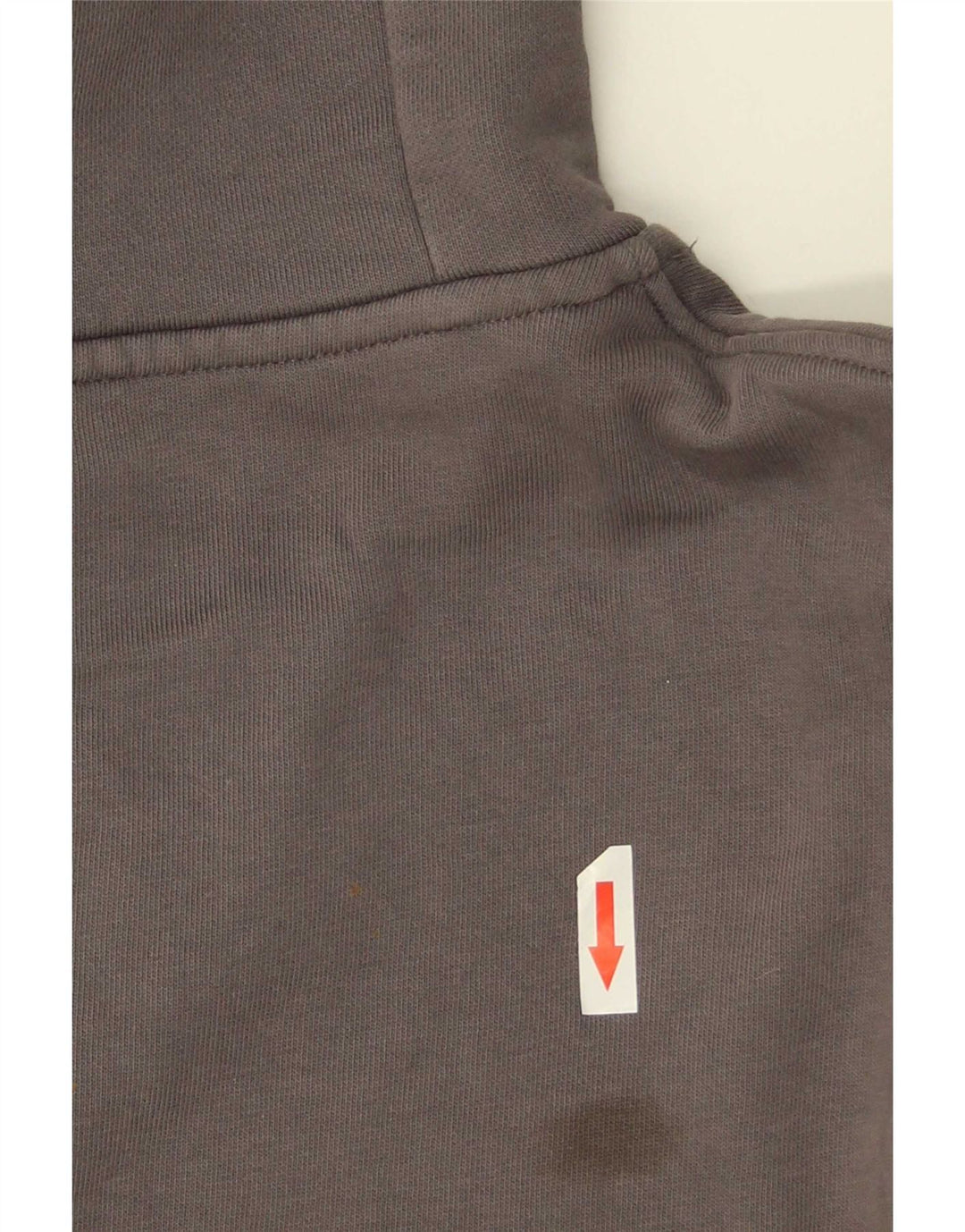 Maglione con cappuccio da uomo Zara in cotone grigio medio