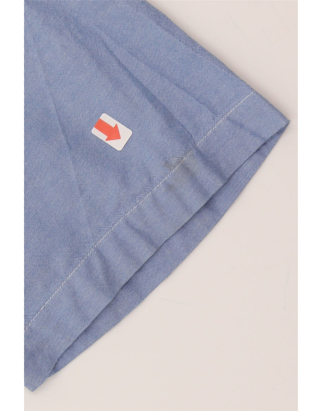 TOMMY HILFIGER Mens Shirt Large Blue Cotton Vintage Tommy Hilfiger and Second-Hand Tommy Hilfiger from Messina Hembry 