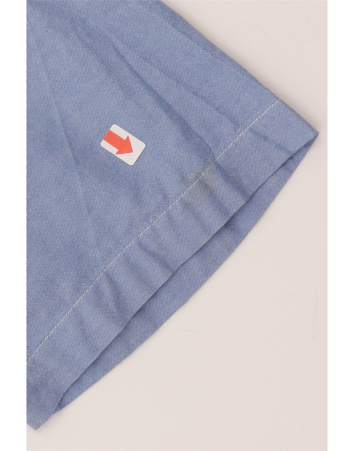 TOMMY HILFIGER Mens Shirt Large Blue Cotton Vintage Tommy Hilfiger and Second-Hand Tommy Hilfiger from Messina Hembry 