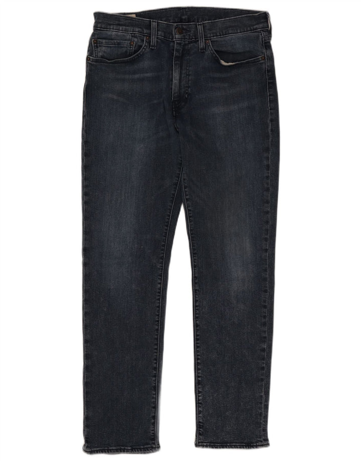 LEVI'S Jeans da uomo 502 affusolati W34 L32 in cotone blu