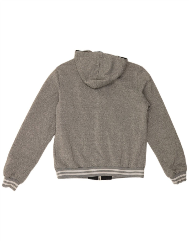 Felpa con cappuccio e zip Champion da uomo XL grigia