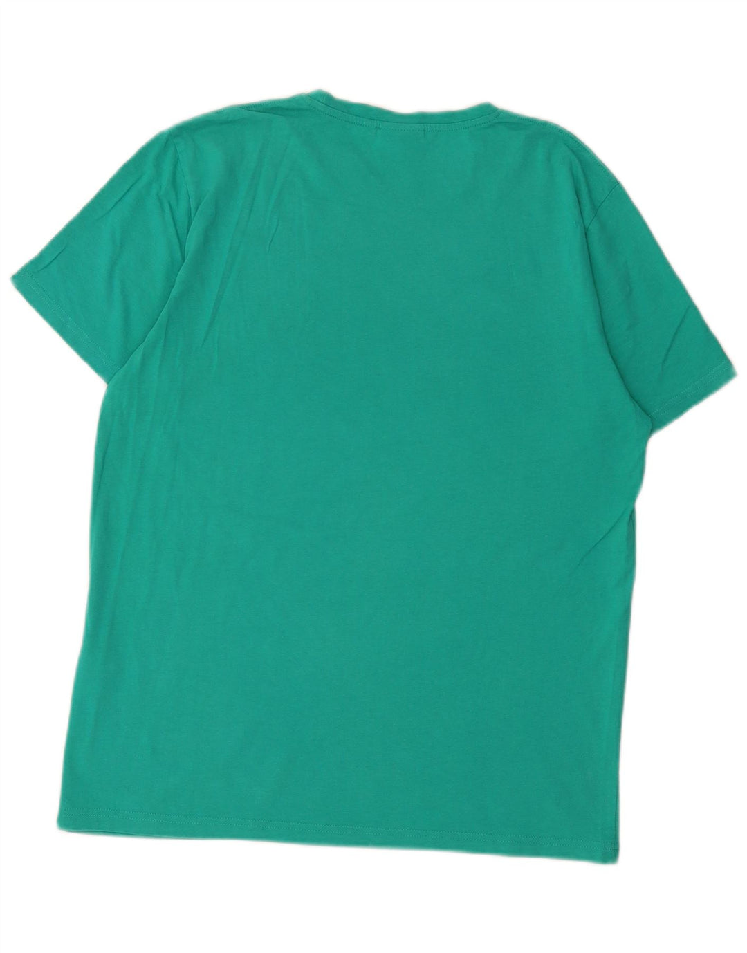 ELLESSE T-shirt grafica da uomo Heritage Top in cotone turchese medio