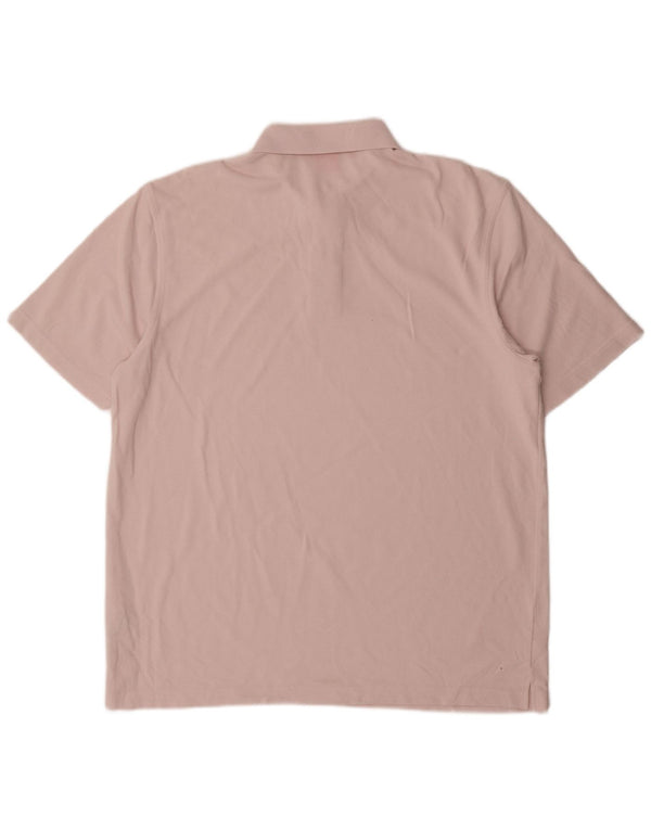 Polo da uomo Hugo Boss XL in cotone rosa
