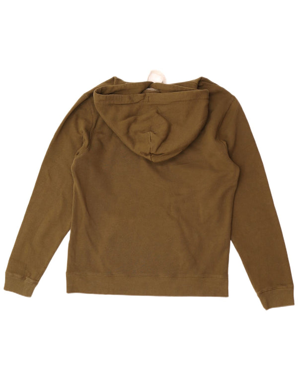 Maglione con cappuccio grafico da uomo Jack Wills grande in cotone kaki