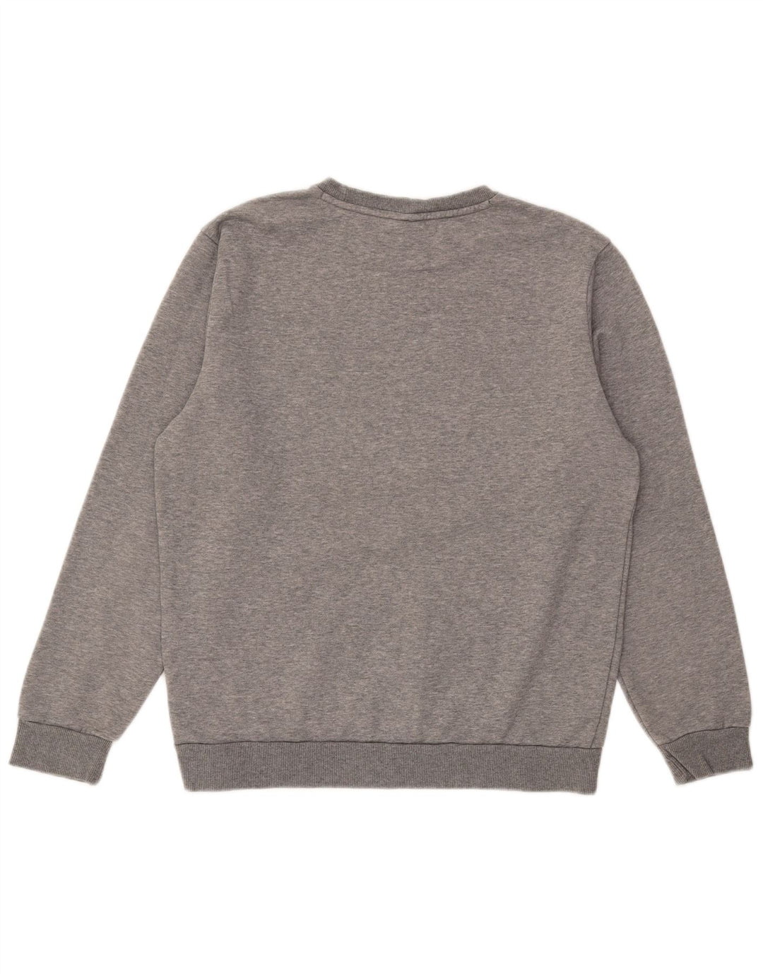 Felpa grafica da uomo Puma Maglione in cotone chiazzato grigio medio