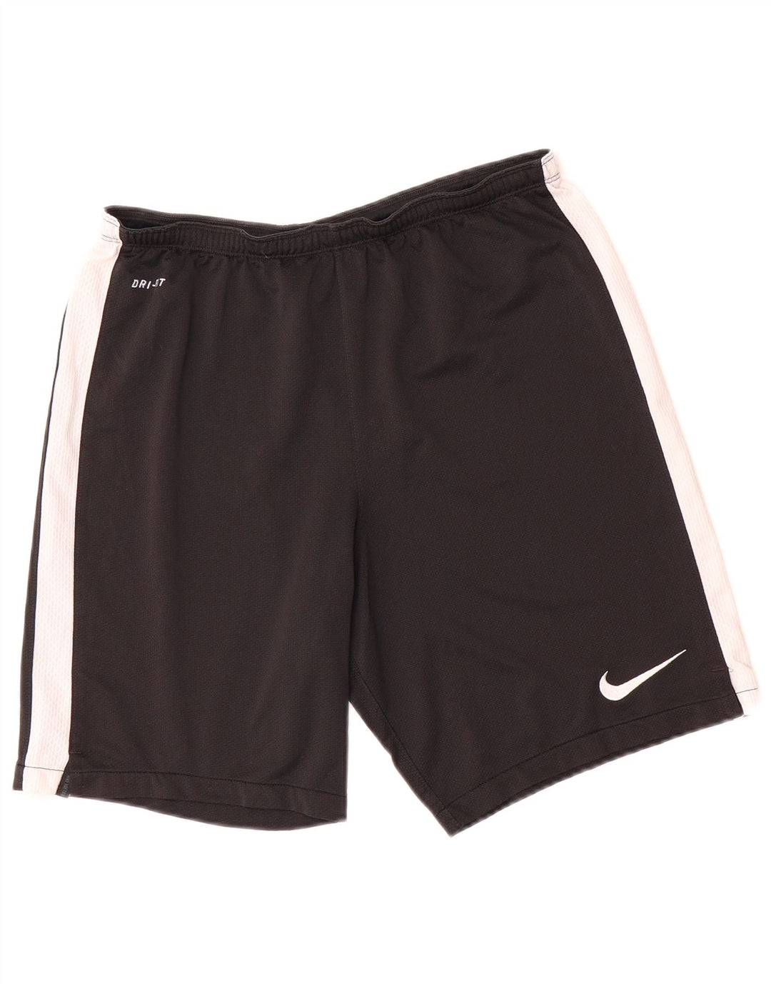 Pantaloncini sportivi Nike Dri Fit da uomo, colore nero medio, in poliestere color block