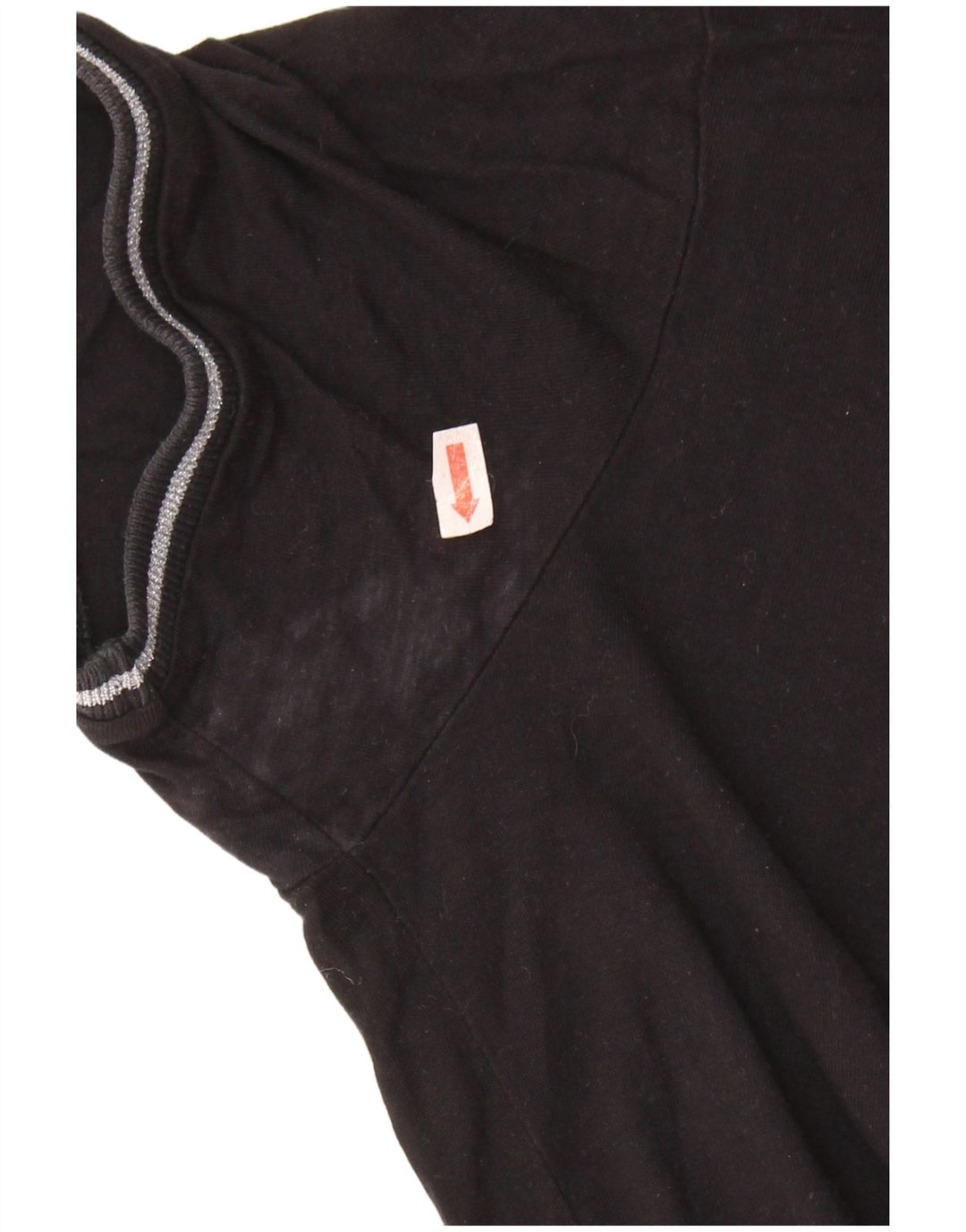 T-shirt grafica oversize da donna GUESS UK 6 XS Nera