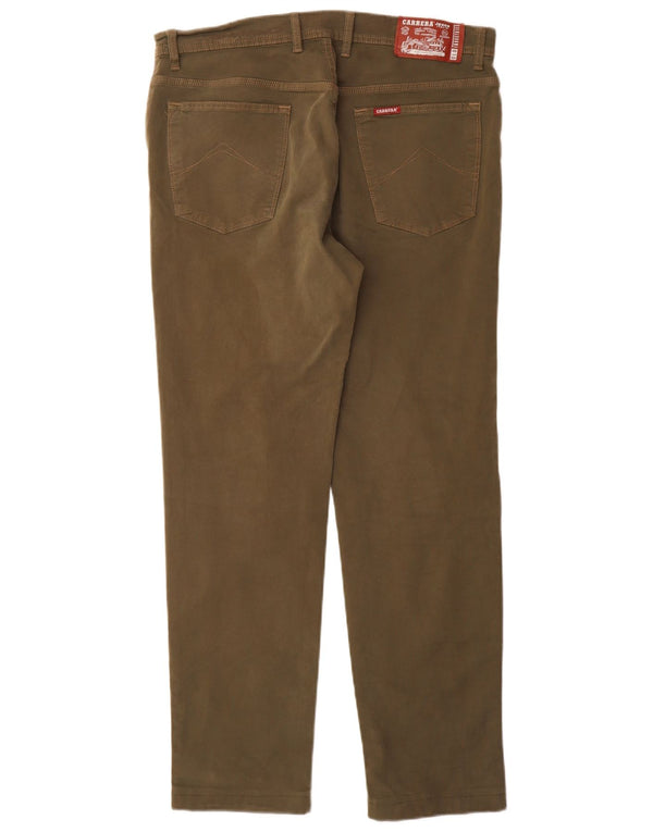 CARRERA Pantaloni casual slim da uomo 700 W33 L31 cotone kaki