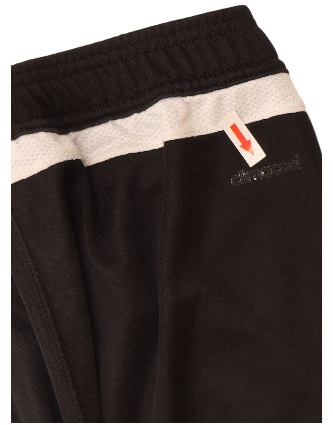 Pantaloni da tuta Adidas Climacool da uomo piccoli in poliestere nero