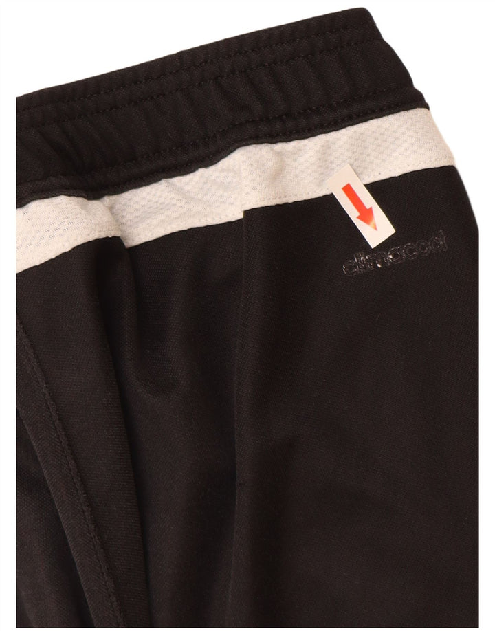 Pantaloni da tuta Adidas Climacool da uomo piccoli in poliestere nero