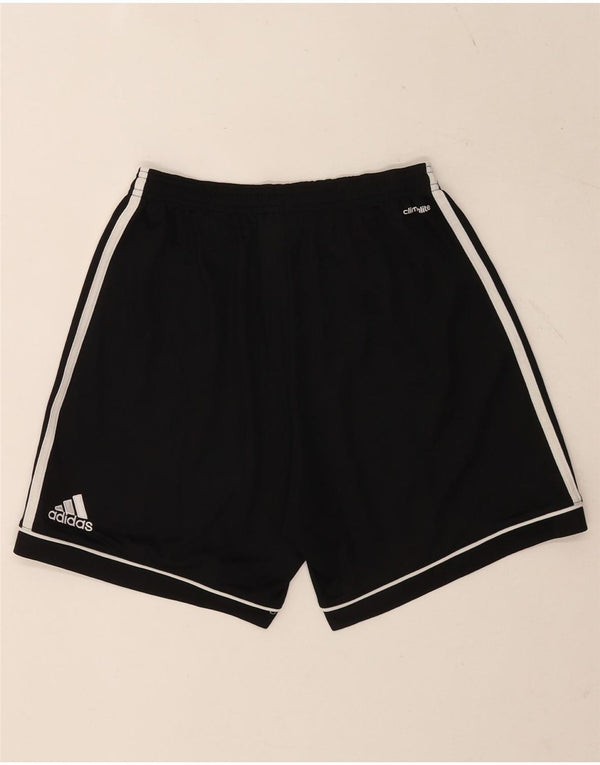 Pantaloncini sportivi Adidas Climalite da uomo piccoli in poliestere nero