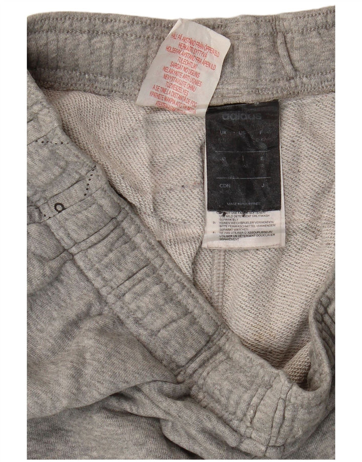 Pantaloni da tuta con grafica ADIDAS da ragazzo 15-16 anni in cotone grigio