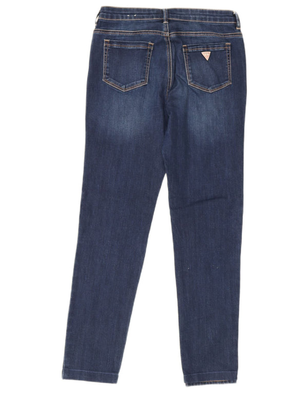 Jeans skinny da ragazzo Guess 15-16 anni W32 L27 Blu Navy Cotone