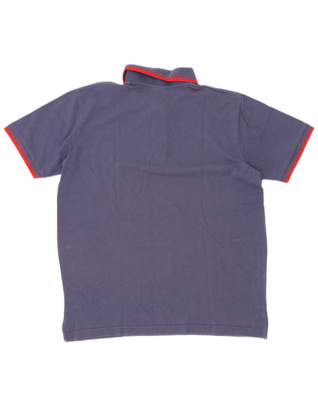 Polo da uomo Lee grande in cotone blu