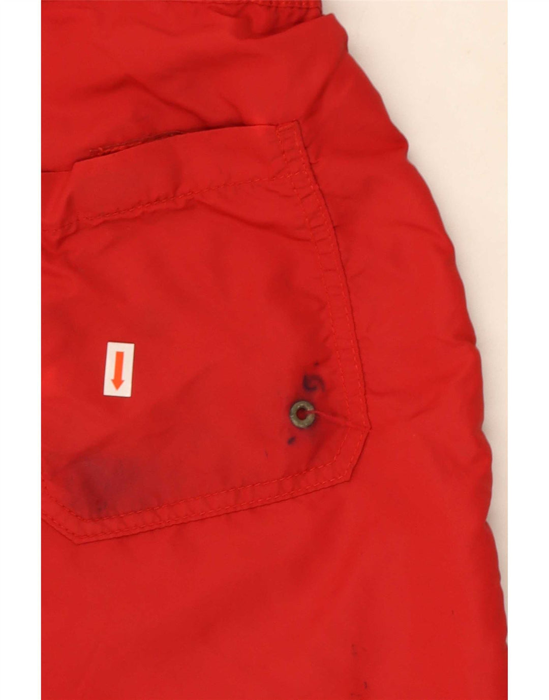 Pantaloncini da bagno da uomo North Sails grandi in nylon rosso