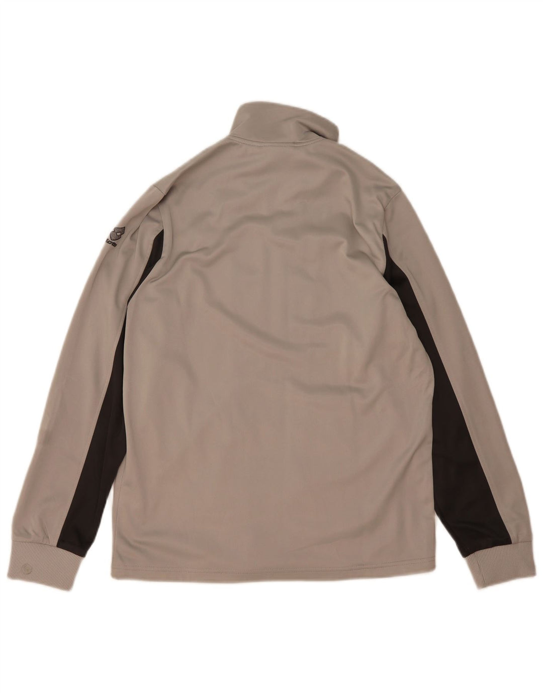 Giacca da tuta da uomo Lotto Large in poliestere color block grigio