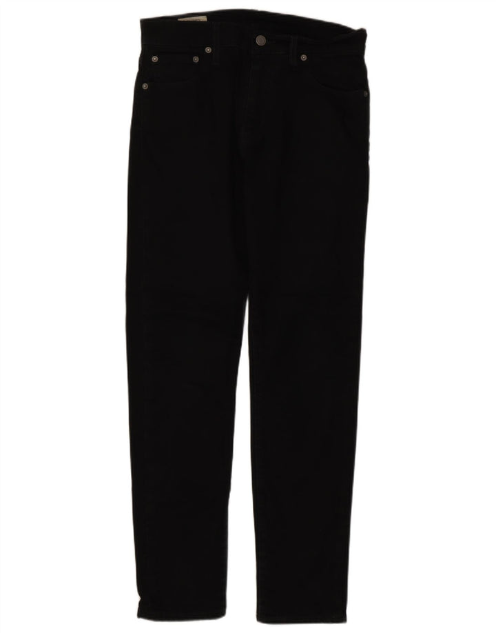 Jeans skinny da uomo Levi's W29 L30 cotone nero