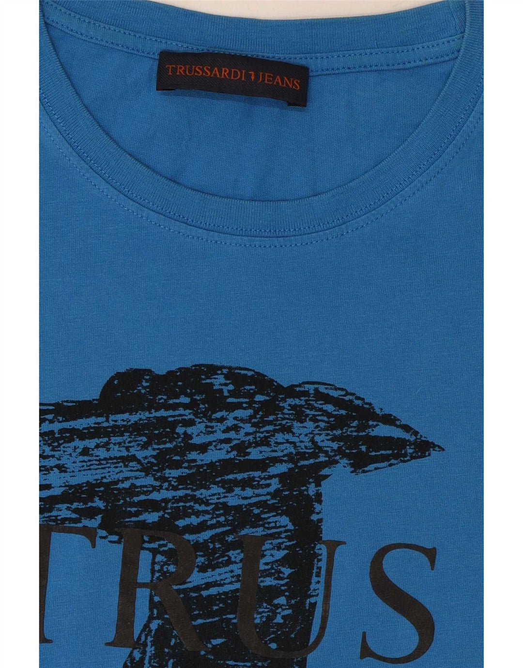 T-shirt grafica da uomo Trussardi Jeans Blu medio