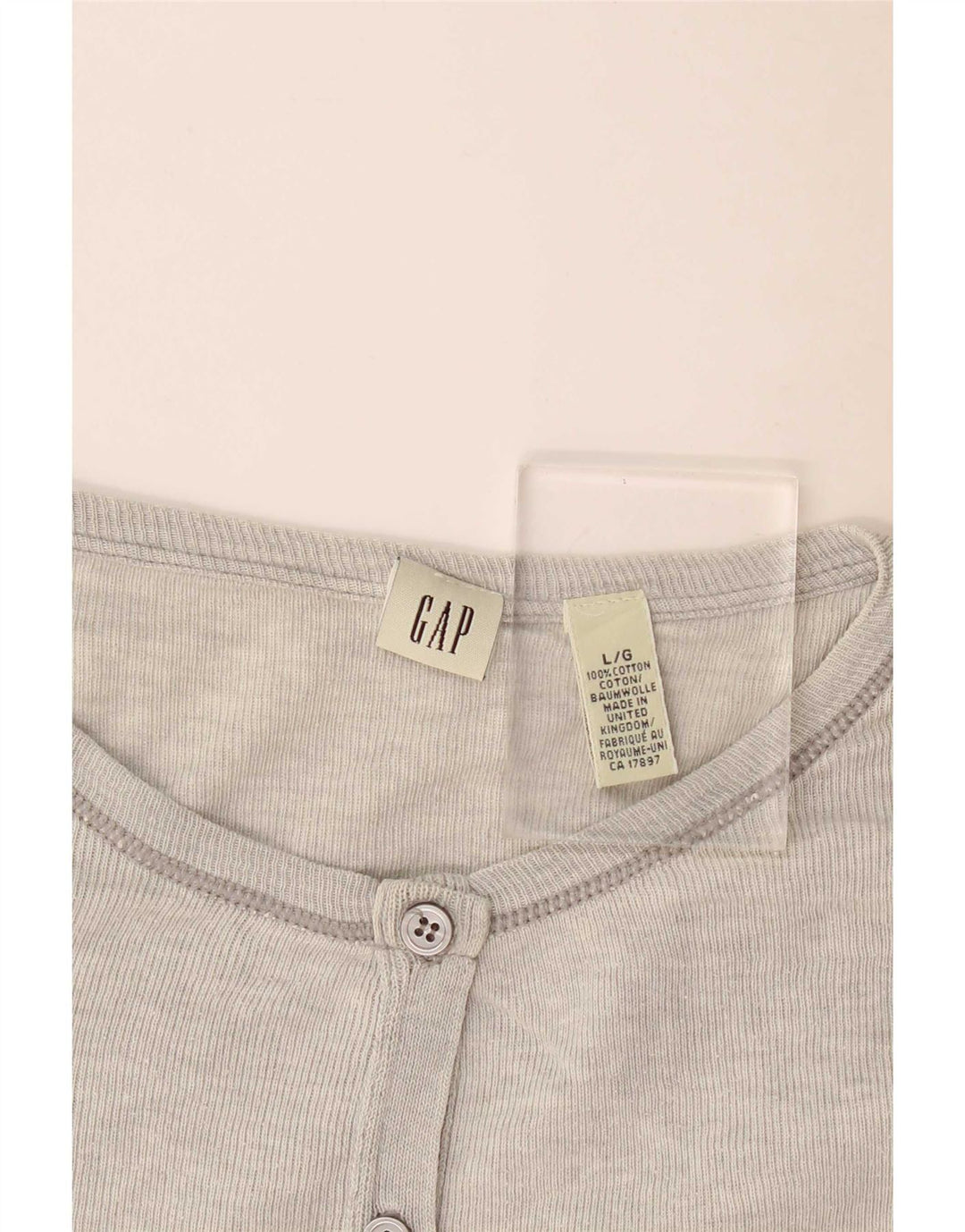 Maglione cardigan oversize da donna Gap UK 16 grande grigio