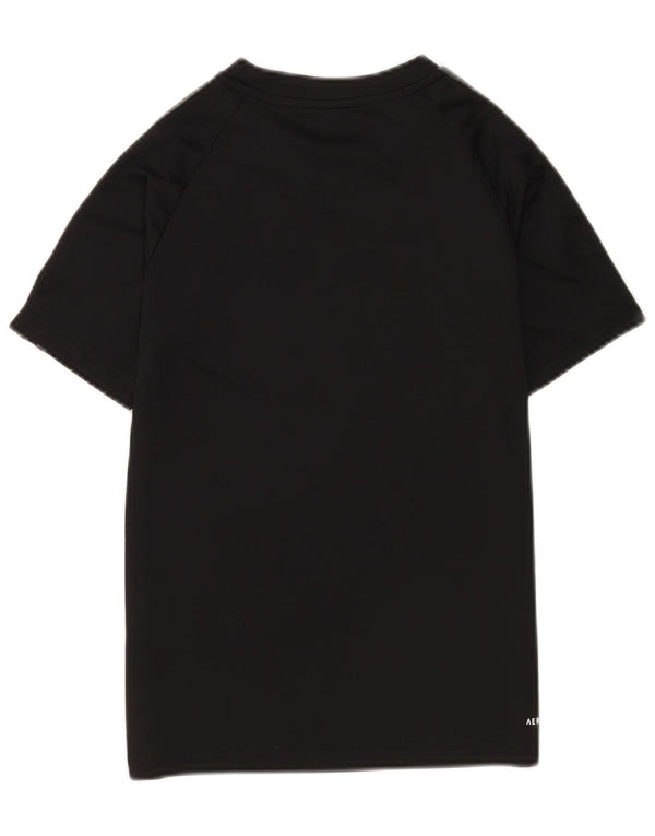 Maglietta Adidas Aeroready Graphic da ragazzo 11-12 anni Nera