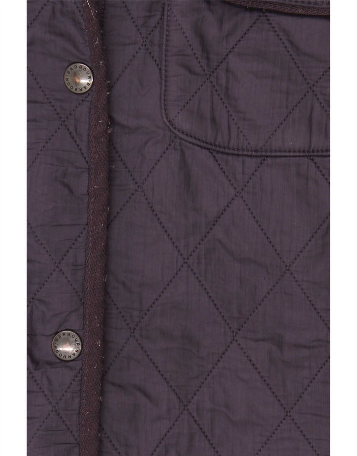 Giacca trapuntata da donna Barbour UK 16 grande blu navy