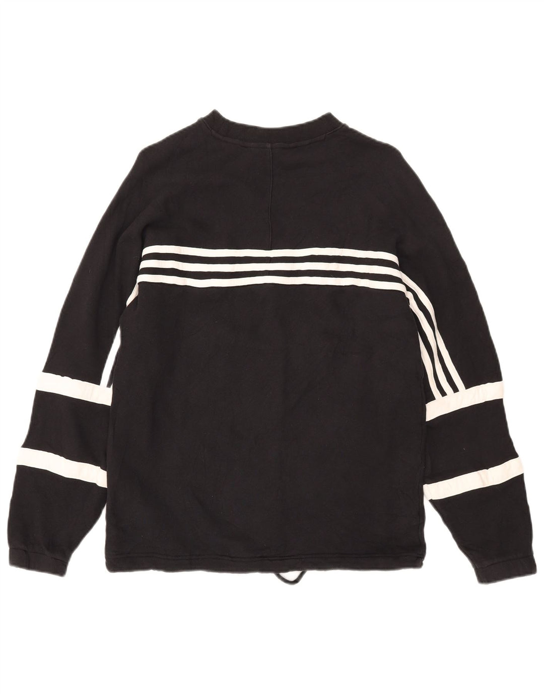 Felpa da donna Adidas Jumper UK 10 Small Black Cotton