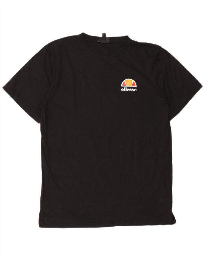 T-shirt da uomo Ellesse Top media nera