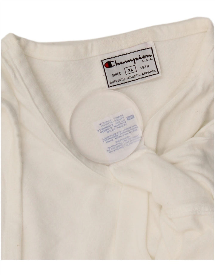 Canotta da donna Champion UK 18 XL cotone bianco