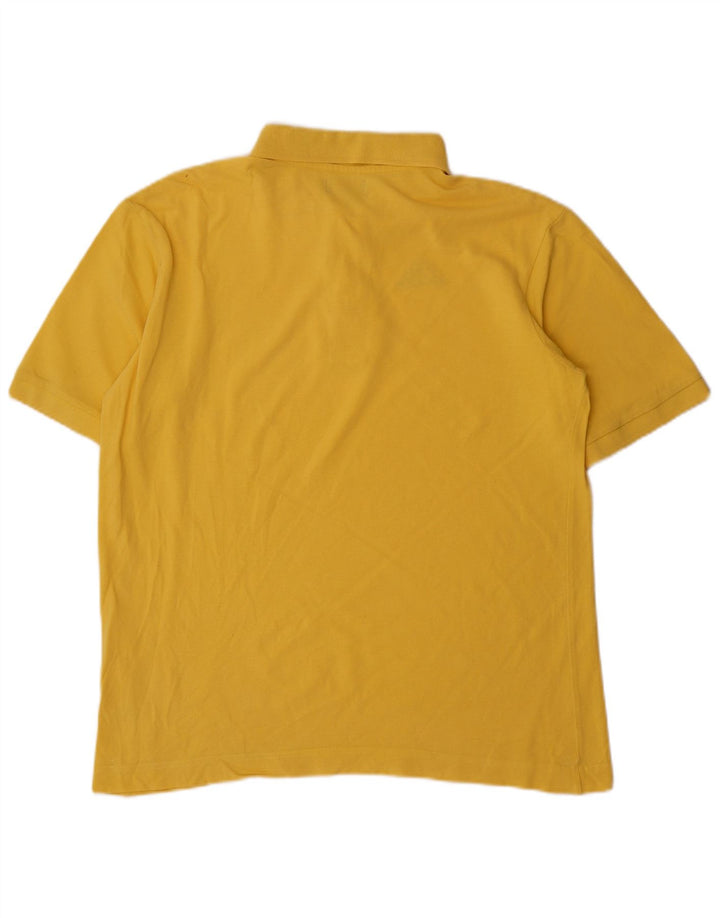 Polo Kappa Uomo Large Gialla