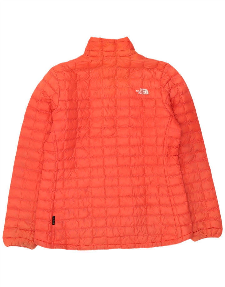 THE NORTH FACE Giacca imbottita da donna UK 18 XL Poliestere arancione
