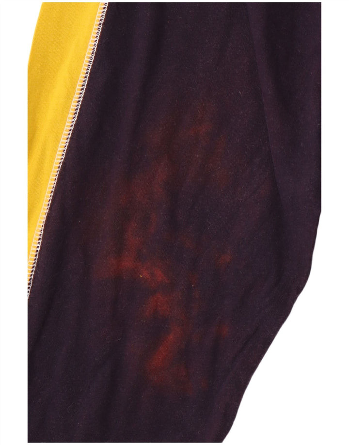 Maglia PUMA da uomo a maniche lunghe XL blu navy color block sportivo