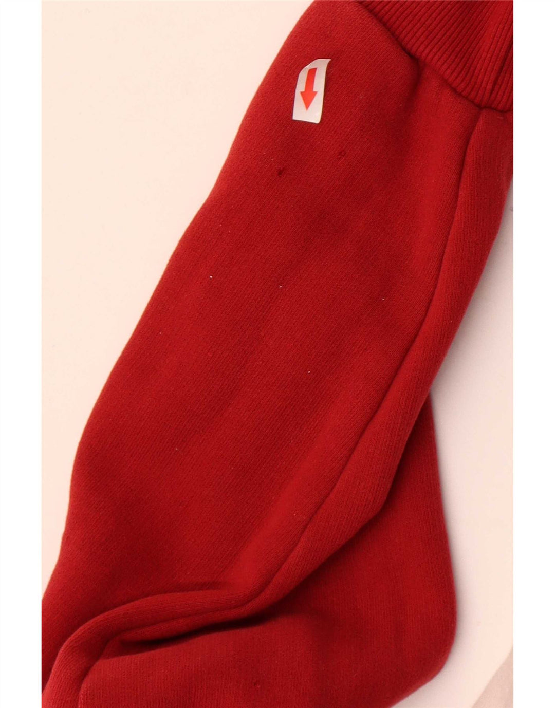 Giacca da ginnastica da uomo con grafica Datch, giacca grande in cotone color block rosso