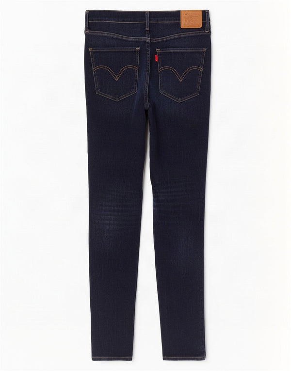 Jeans Levi's Mile High Super Skinny da donna W29 L32 in cotone blu navy