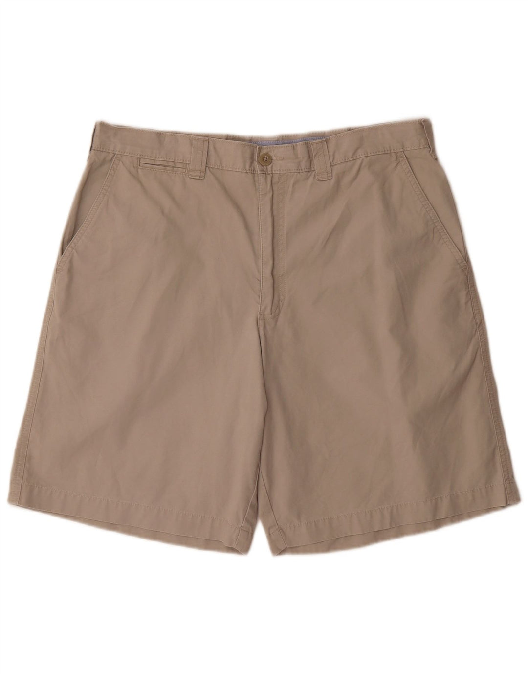 Pantaloncini chino da uomo Marks & Spencer blu Harbour W36 grandi cotone beige