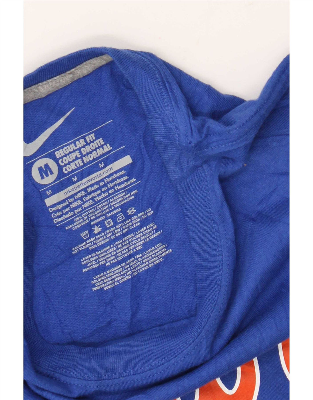 T-shirt grafica Nike Florida Gators, vestibilità regolare, da uomo, in cotone blu medio