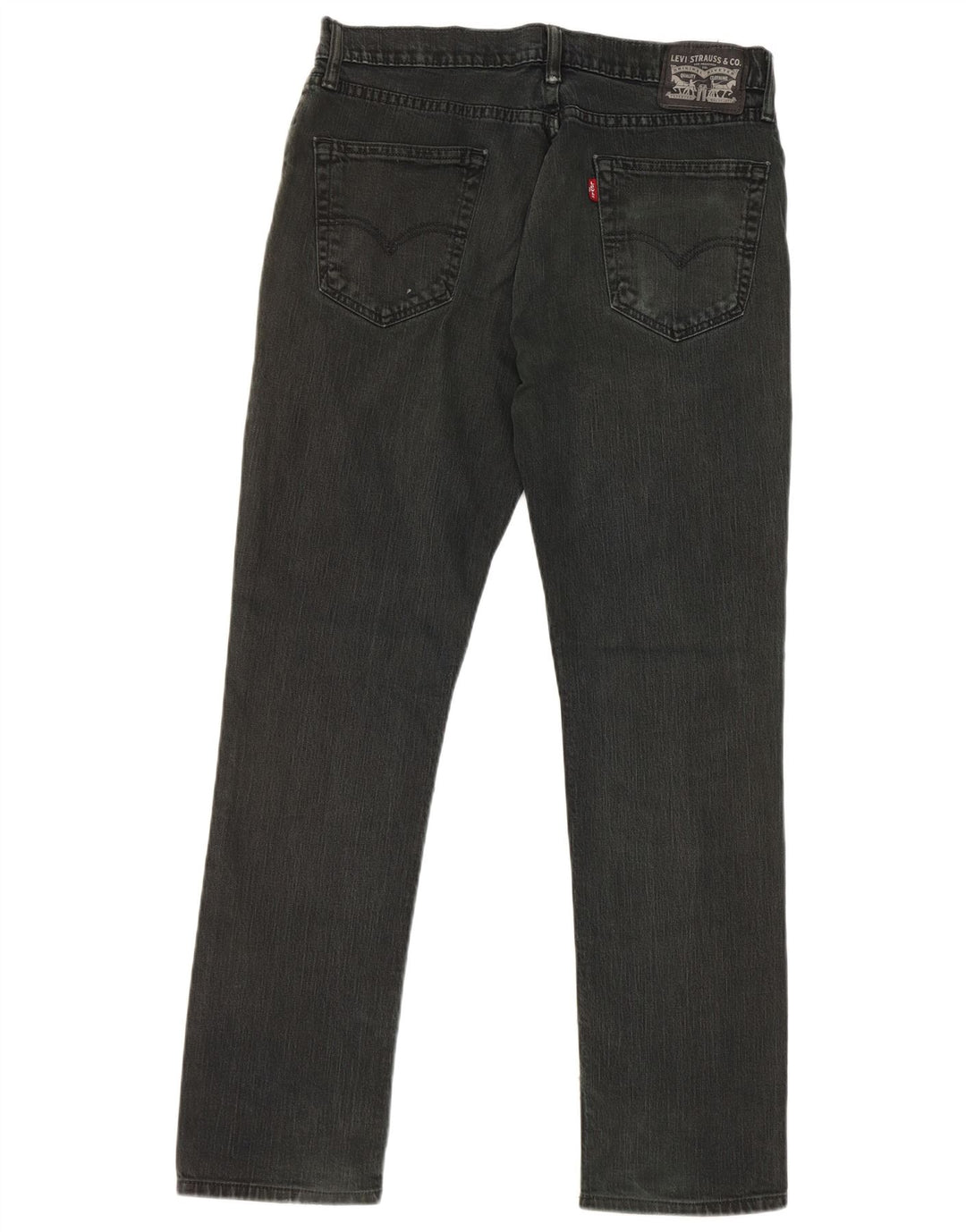 Jeans dritti da uomo Levi's W34 L32 cotone nero