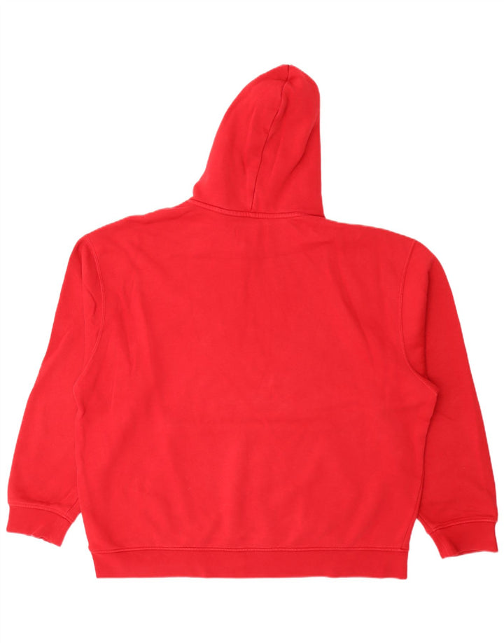 Felpa con cappuccio da uomo Jordan XL in cotone rosso