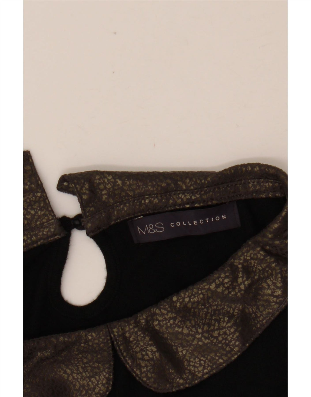 MARKS & SPENCER Abito basic da donna UK 14 medio nero