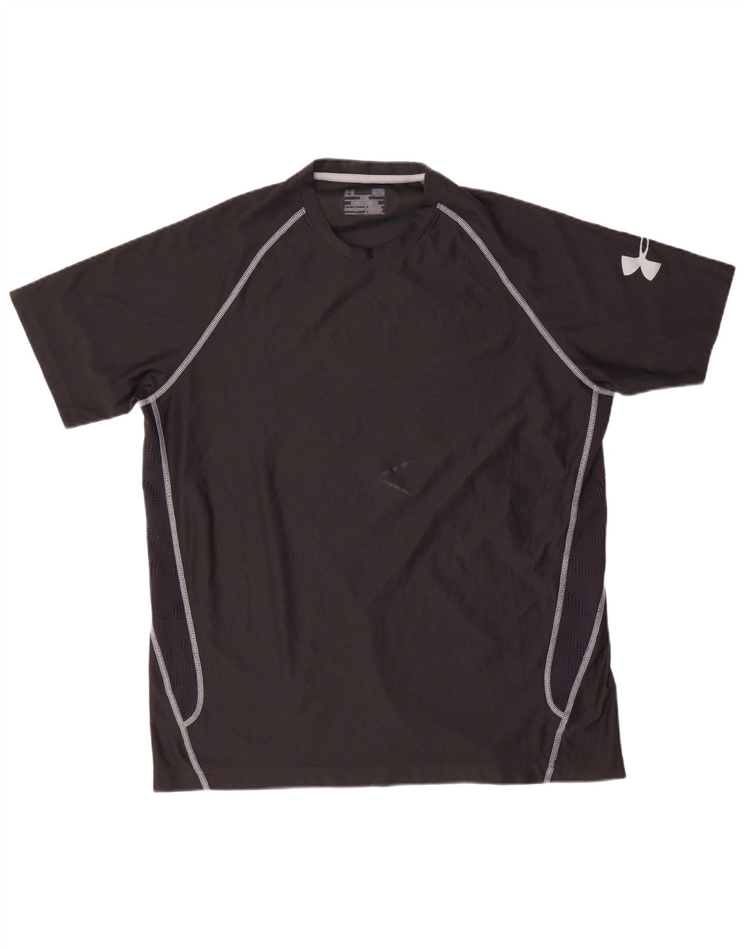 T-shirt da uomo Under Armour grande nera