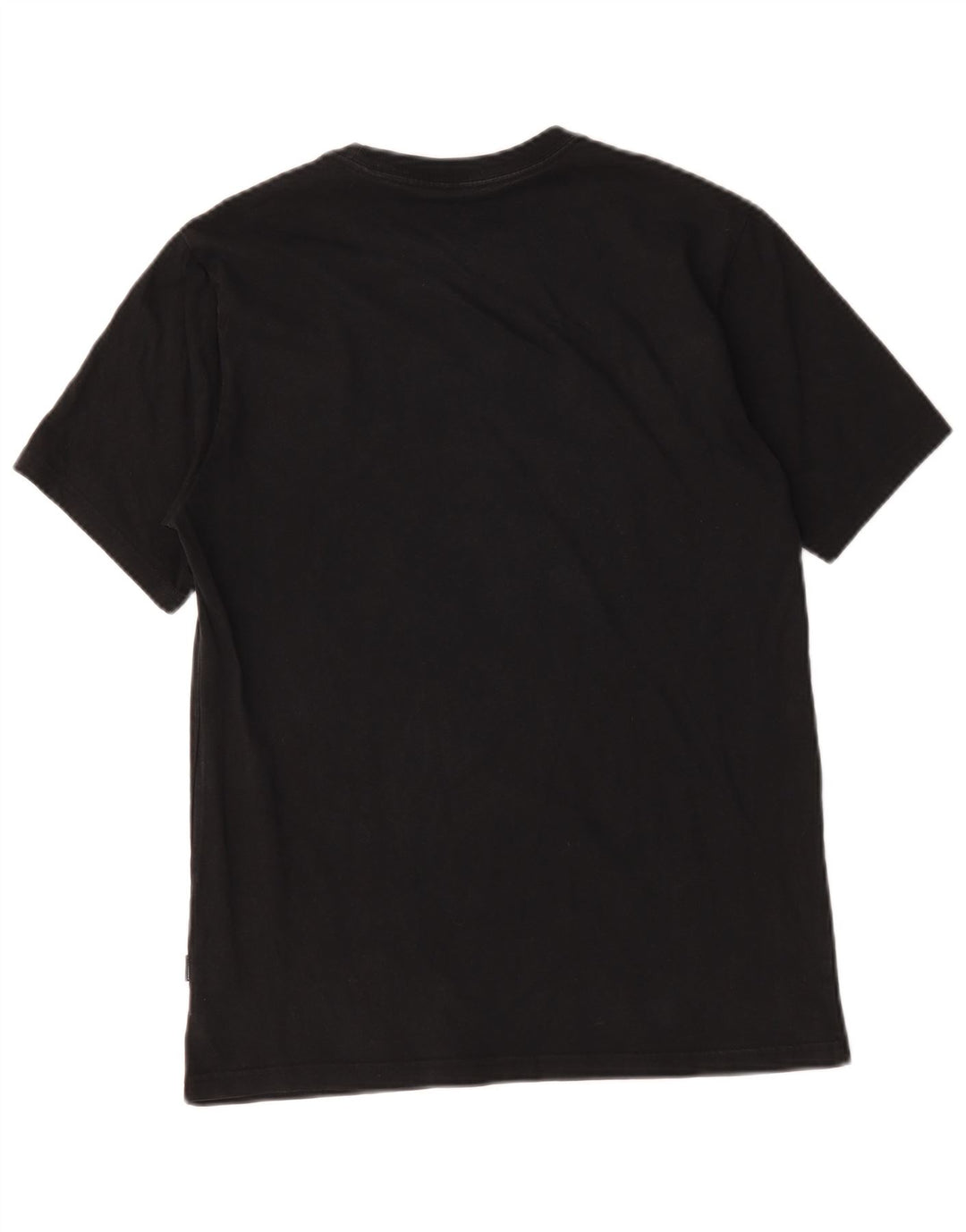 T-shirt grafica da uomo Converse Top piccola in cotone nero