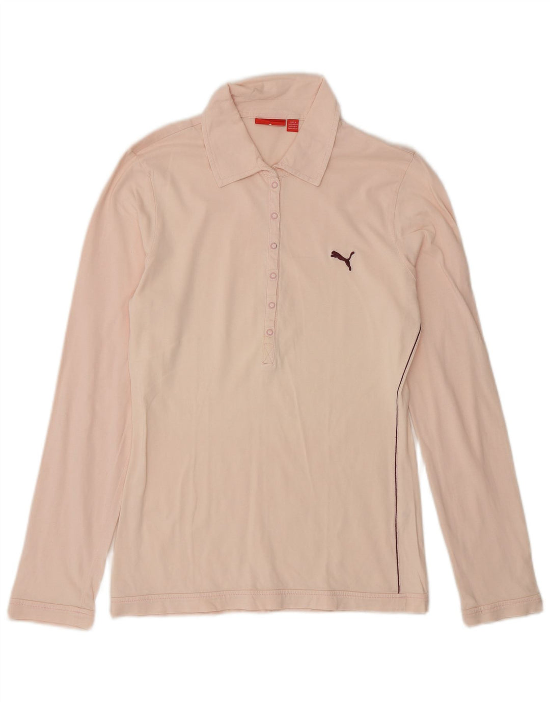 Polo a maniche lunghe da donna Puma UK 14 Rosa medio