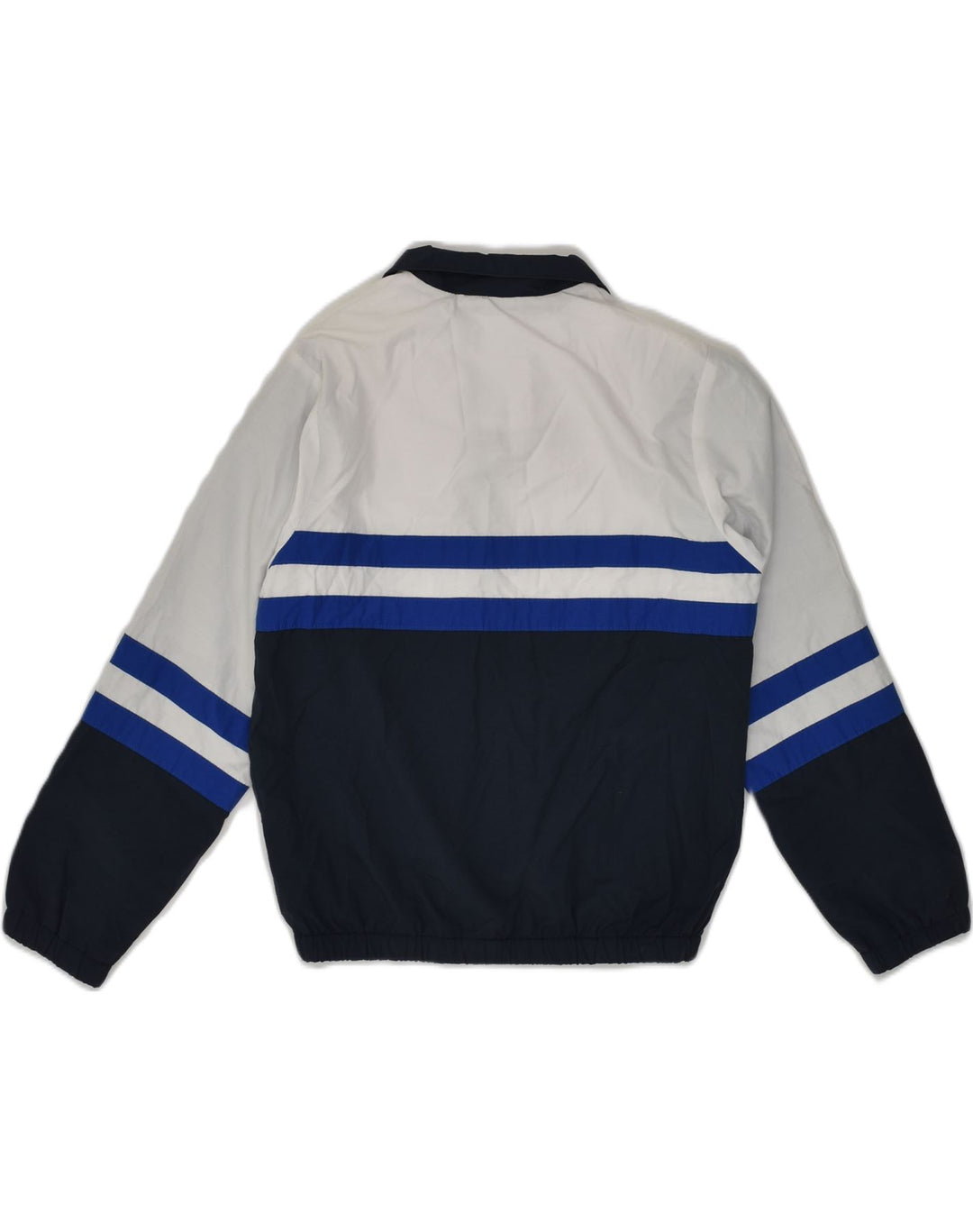 PENGUIN Boys Tracksuit Top Jacket 10-11 Years Navy Blue Colourblock Cotton | Vintage Penguin | Thrift | Second-Hand Penguin | Used Clothing | Messina Hembry 