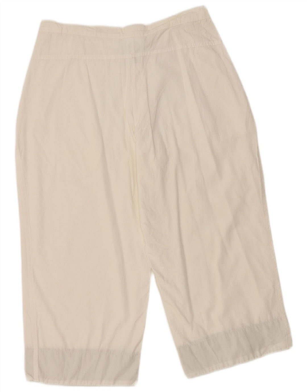 Pantaloncini Bermuda da donna Adidas UK 12 medi W30 cotone bianco
