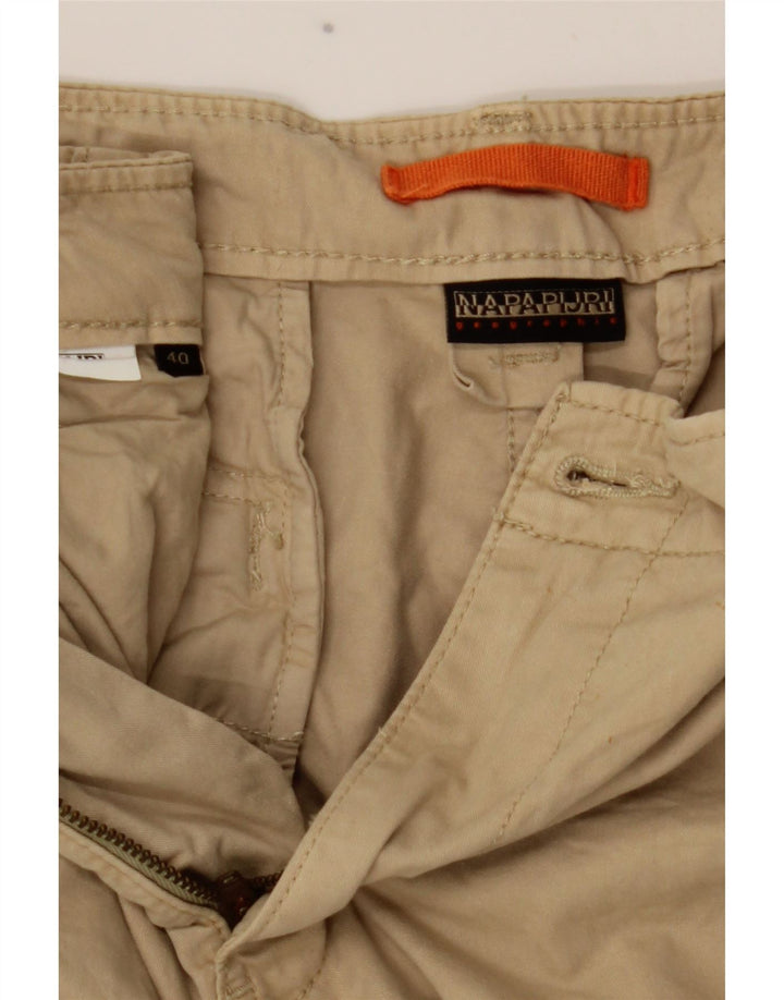 Pantaloncini cargo da uomo Napapijri W40 XL Beige