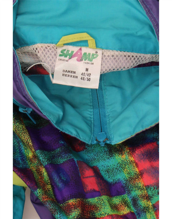 Giacca antipioggia da uomo con cappuccio Shamp EU 48/50 Medium multicolore Colourblock