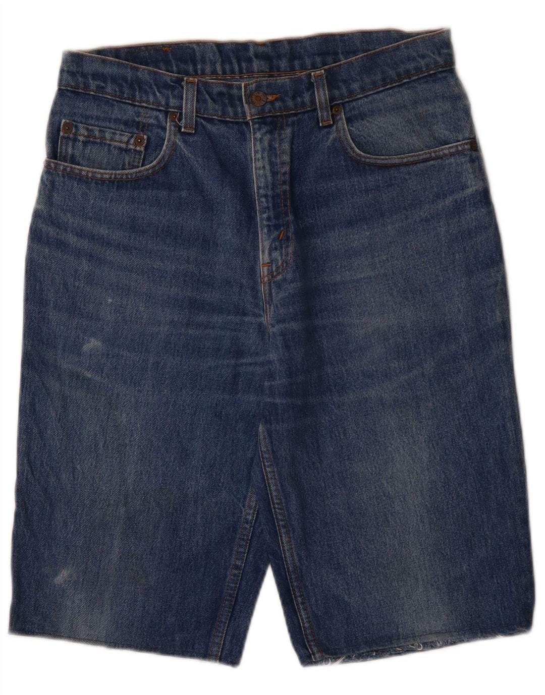 Pantaloncini di jeans da uomo LEVI'S W34 grandi cotone blu