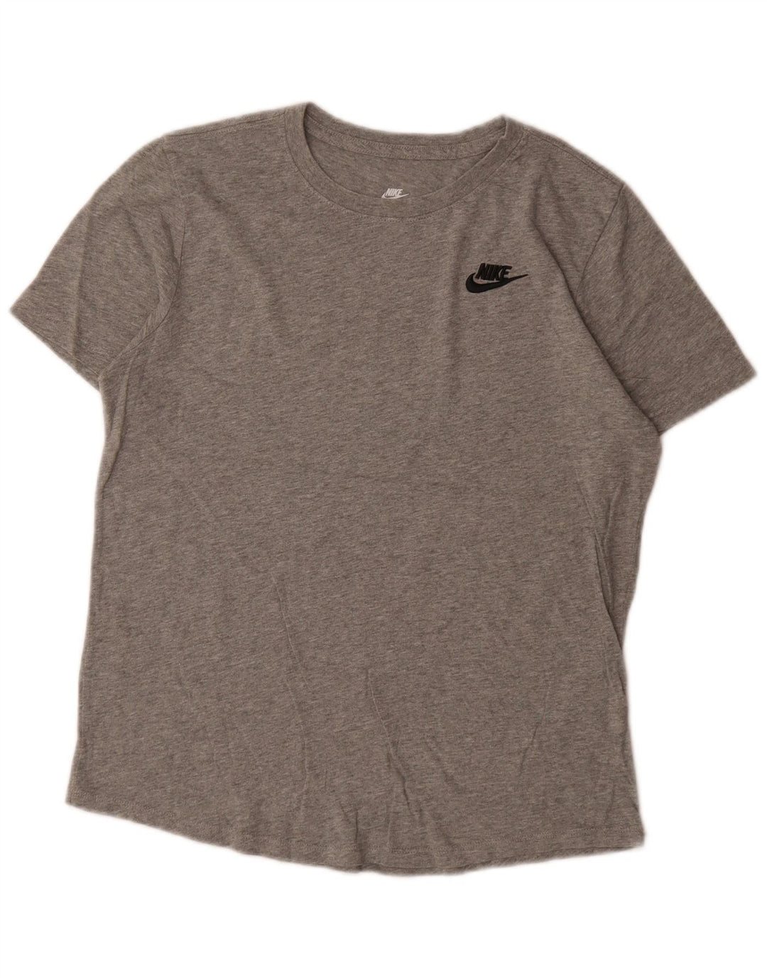 T-shirt Nike da uomo Top Small in cotone chiazzato grigio