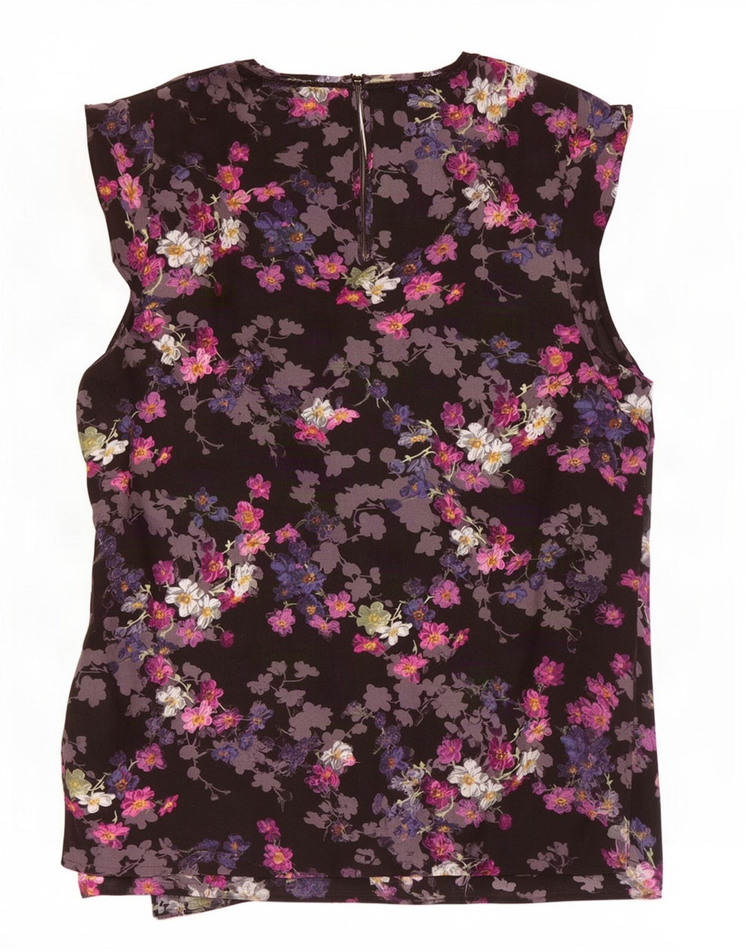 Camicetta da donna Oasis Top UK 12 Poliestere floreale nero medio