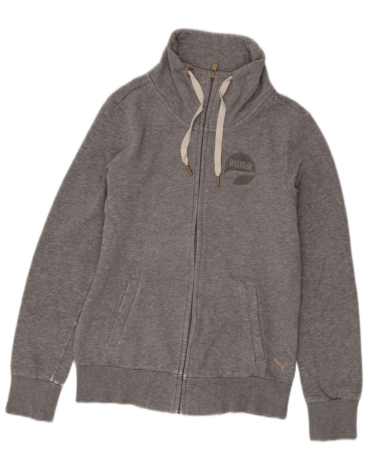 Giacca da tuta da donna PUMA UK 10 Small Grey Flecked